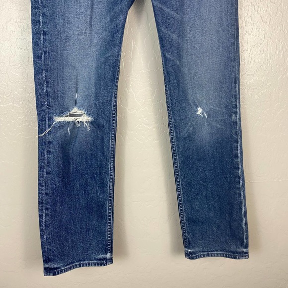 Mother Superior The Pixie Tomcat Born to Bite Denim Jeans Size 27 - Picture 8 of 14